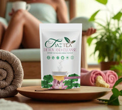 TIAZ Tea Detox & Cleanse – Flat Tummy Herbal Tea for Women | Reduces Bloating, Aids in Weight Loss, Boosts Metabolism & Energy | 14 Bags